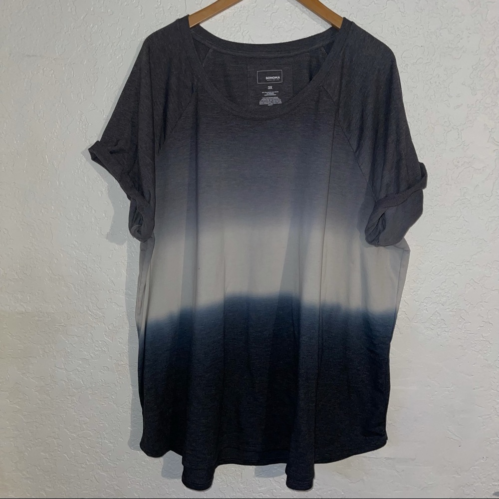 Sonoma Ombré Short Sleeve Top